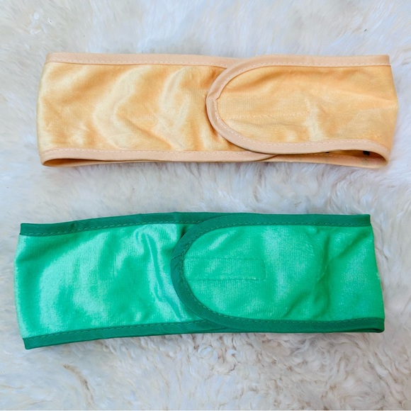 Set of 2: The Creme Shop x Sanrio Adjustable Spa Headbands Keroppi & Gudetama - Picture 2 of 6